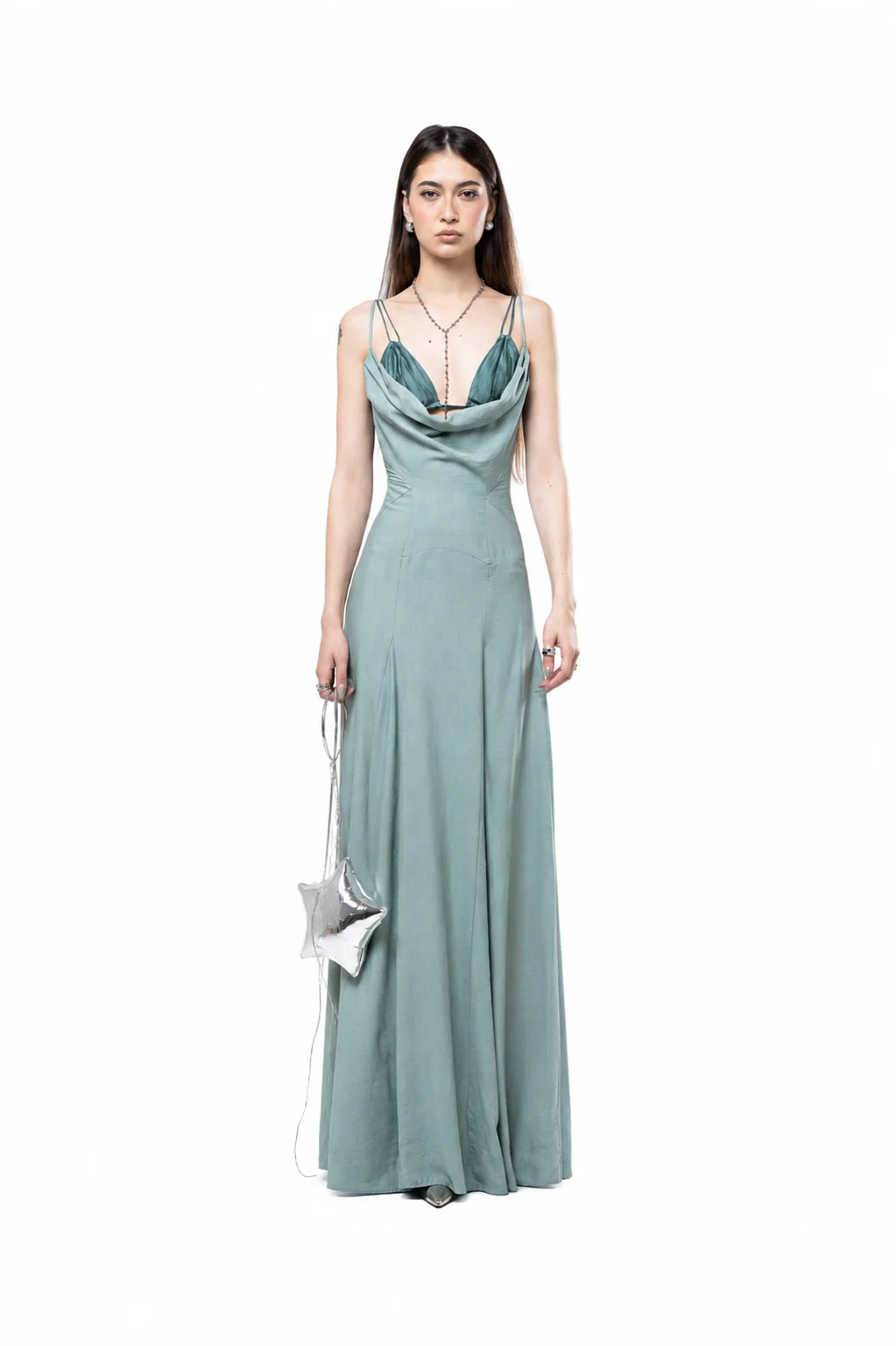 Model wearing the In Soft Tension Dress